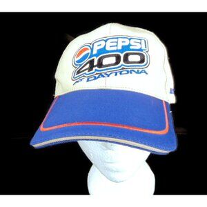 Vintage Deadstock Nascar Pepsi 400 Daytona July 7 2001 Strap Back Hat Cap